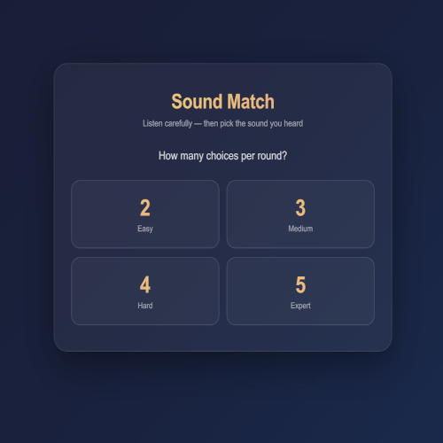 Sound Match screenshot